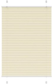 Tenda Plissettata Crema 90x150 Cm Larghezza Tessuto 89,4 Cm /