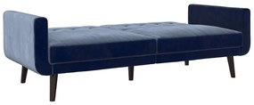 Divano letto blu 199 cm Nola - Støraa