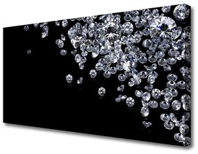 Quadro su tela Diamanti Art 100x50 cm