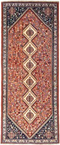 Abadeh Tappeto 80x200 Rosso (Iran) Annodato A Mano