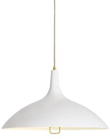 1965 Lampada a Sospensione Ottone/Bianco - GUBI