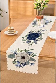 Runner 40x130 cm Blue Rose – Minimalist Cushion Covers