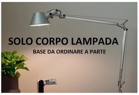 Artemide Tolomeo mini colore alluminio lampada E27 SOLO CORPO LAMPADA