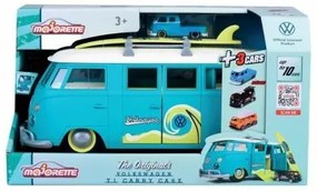 Playset di Veicoli Majorette Volkswagen T1 Carry Case Azzurro