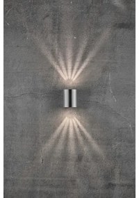Nordlux - Applique da esterno LED CANTO 2xLED/6W/230V IP44 in acciaio inox