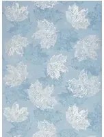 Osborne & Little Carta da parati Sycamore - Blue/ Gilver