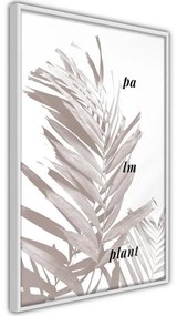 Poster Beige Palm