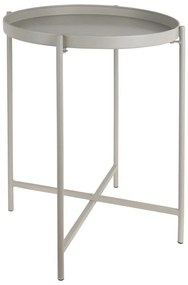 Tavolino rotondo in metallo ø 40 cm Meseta – Leitmotiv