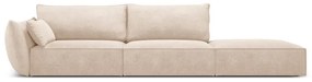 Divano angolare beige Vanda - Mazzini Sofas