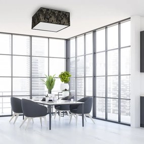 Plafoniera SATINO 2xE27/60W/230V nera/oro