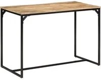 Tavolo da Pranzo 110x55x75 cm in Legno Massello di Mango Grezzo 374078