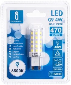 Lampadina LED G9/4W/230V 6500K - Aigostar
