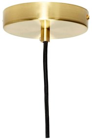 Lampadario dimmerabile grigio con paralume in vetro ø 40 cm Reflect - Hübsch