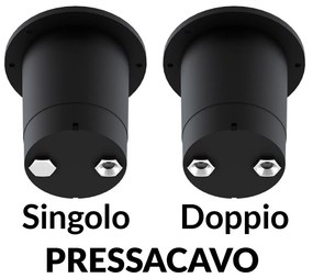 Faretto Calpestabile GU10 Bidirezionale - Doppio pressacavo