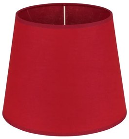 Duolla - Paralume per lampada da tavolo CLASSIC M E27 diametro 24 cm rosso