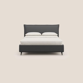 Hans letto contenitore imbottito minimal in tessuto simil cotone impermeabile T19