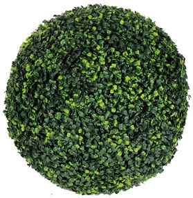 Pianta artificiale senza vaso Bosso H 50 x Ø 50 cm