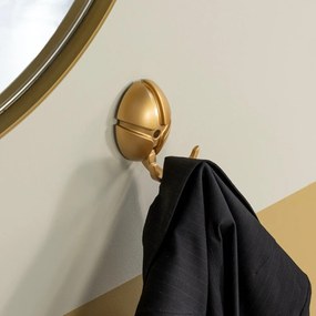 Gancio da parete dorato in plastica Tick – Spinder Design