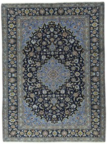 Kashan Tappeto persiano 290x390 Blu (Iran) Annodato A Mano