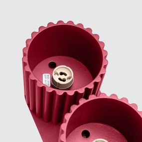 Sollux  SL.1820 - Faretto AURA 2xGU10/10W/230V rosso