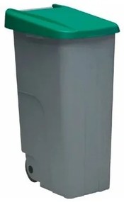 Secchio della spazzatura Denox 110 L Verde Plastica
