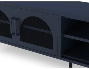 Mobile TV blu scuro 160x50 cm Diora - Marckeric