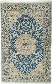 Nain Tappeto persiano 110x180 Blu (Iran) Annodato A Mano