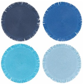 Tovaglietta di carta 4 pz ø 38 cm Shades of Ocean - VDE Tivoli 1996