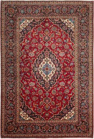 Kashan Tappeto persiano 200x300 Rosso (Iran) Annodato A Mano
