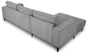 Divano angolare grigio (con penisola a sinistra/con chaise lounge) Copenhagen – Scandic