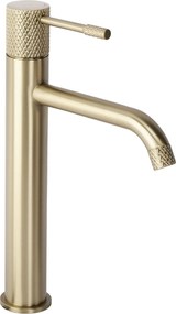Rubinetto da lavabo Rea Venti Brush Gold High