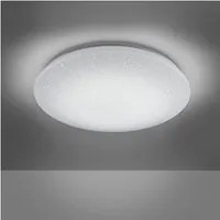 Plafoniera Moderna Led RGB Effetto Cielo Stellato Charly Bianco 50 cm Trio Lighting