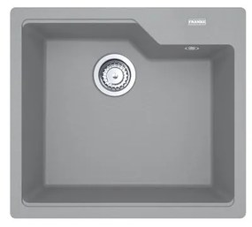 Lavello integrato 1 vasca FRANKE Urban fragranite L 50 x L 56 cm grigio