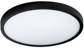 Azzardo AZ4243 - Plafoniera LED MALTA LED/24W/230V d. 30 cm nero
