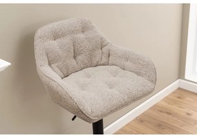 Set di 2 sgabelli da bar girevoli grigio chiaro 109 cm Brooke - Actona