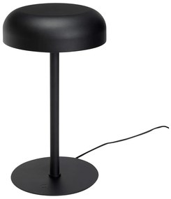 Lampada da tavolo dimmerabile a LED nera (altezza 37 cm) Velo - Hübsch