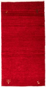 Gabbeh Tappeto persiano 130x70 Rosso (Iran) Annodato A Mano
