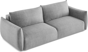 Divano grigio chiaro allungabile 230 cm Leila – Makamii