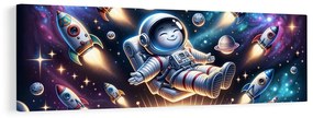 Quadro su tela – Galassia vista con gli occhi di un bambino