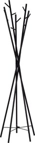 Appendiabiti W35 in nero - H180 cm