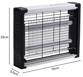 Brilagi - Trappola elettrica a LED per insetti UV 2xLED/7.5W/230V 90 m2