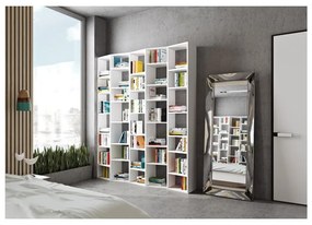 Libreria bianca 182x224 cm Valsa – TemaHome