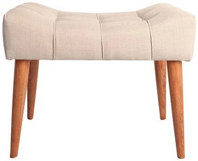 Pouf LUMI 40x58 cm crema