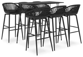 Set Da Bar 7 Pz Nero /