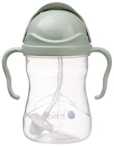 Tazza con cannuccia - verde 240 ml