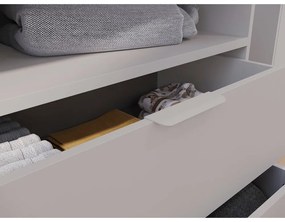 Cassettiera per bambini color crema con fasciatoio 89x102x77 cm Alkmaar – Germania