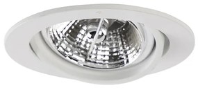 Set di 6 faretti da incasso moderni bianchi orientabili AR70 - Cisco