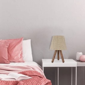 Lampada da tavolo AYD 1xE27/60W/230V crema