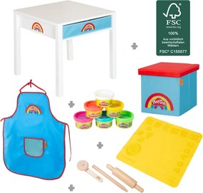 Tavolino per bambini 55x55 cm roba x Play-Doh Creative Craft – Roba