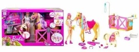 Set di giocattoli Barbie Toilettage des Chevaux Plastica
